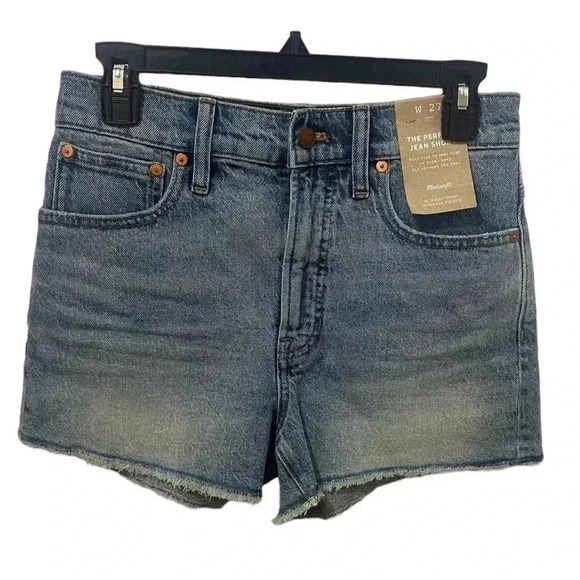 New Madewell The Perfect Jean Short Size 27 - Picture 1 of 7